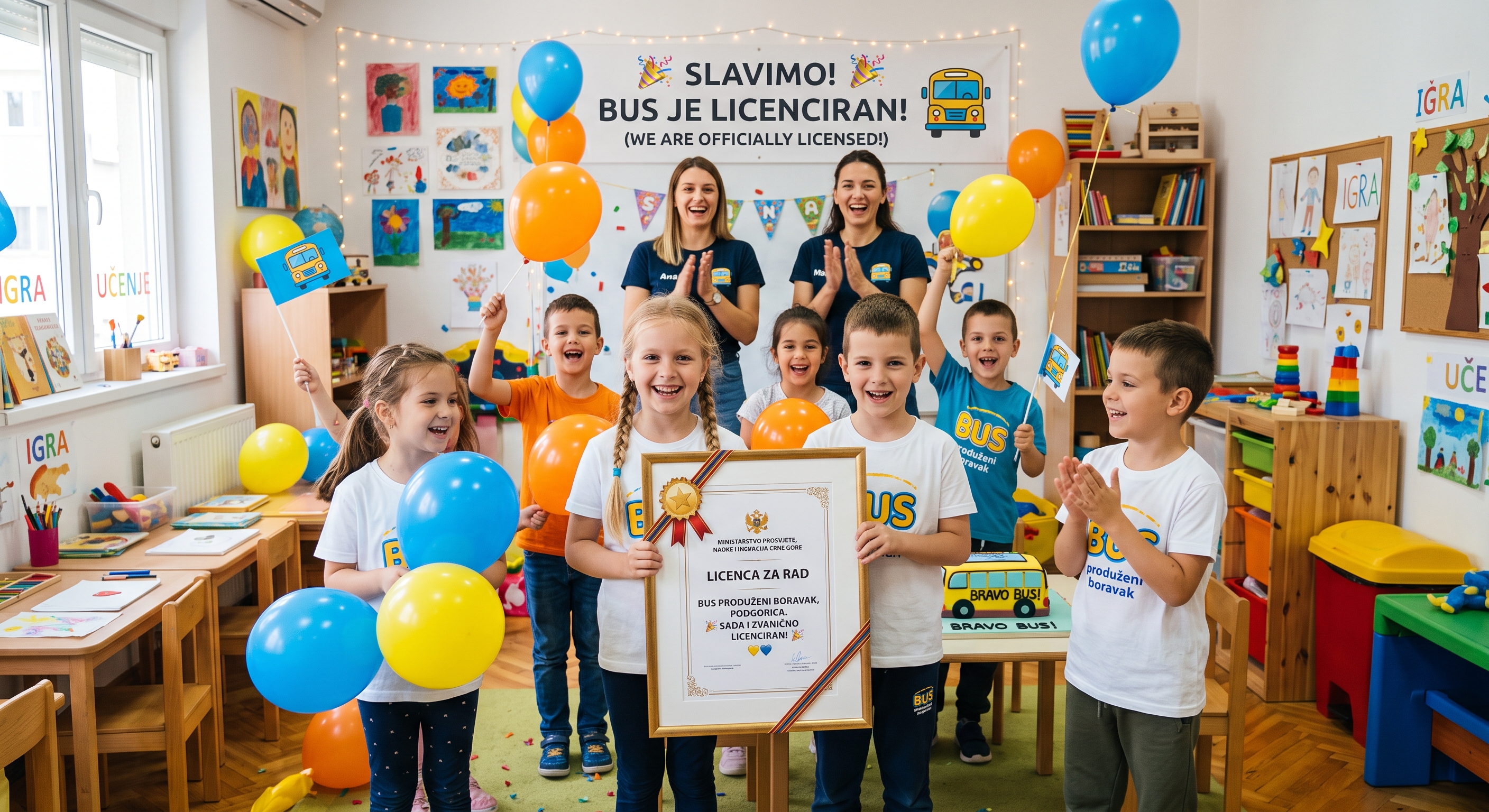 BUS produženi boravak sada i zvanično licenciran! 🎉